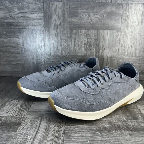 OluKai Koheo Men\'s Casual Comfort Shoes Suede Gray Size 14 main image 8